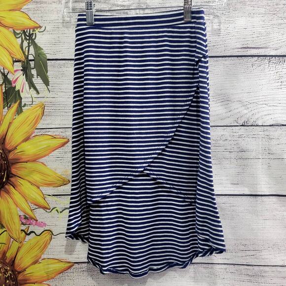 IZ Byer Girl Striped Skirt Girls Size M - Picture 1 of 5